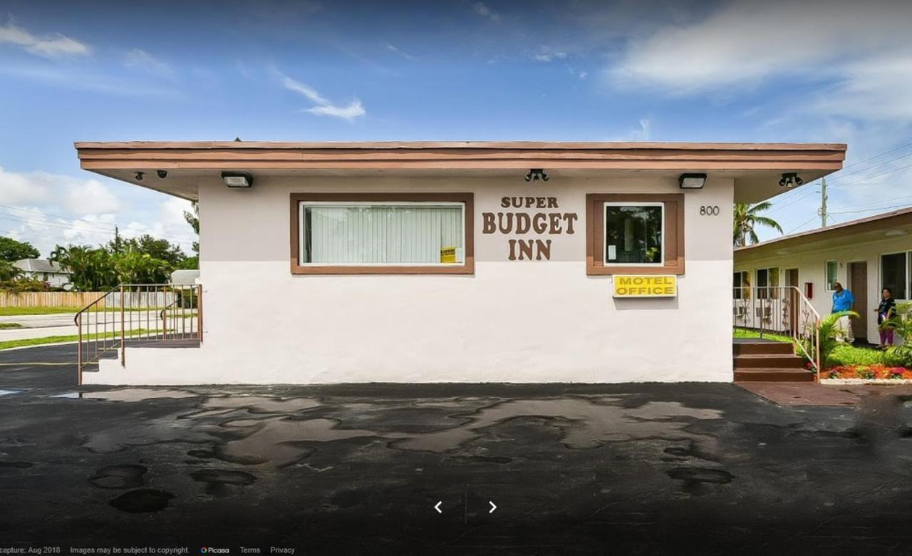 Super Budget Inn Голливуд Экстерьер фото